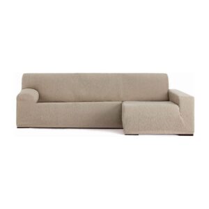HOME Copridivano Troya elastico penisola destra beige bracciolo lungo 250/310