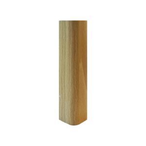 Angolare per zoccolo 90° R12 in faggio H 12 cm.
