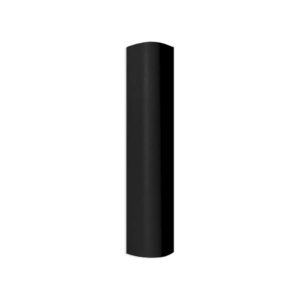 Angolare per zoccolo 90° R12 in nero H 10 cm.