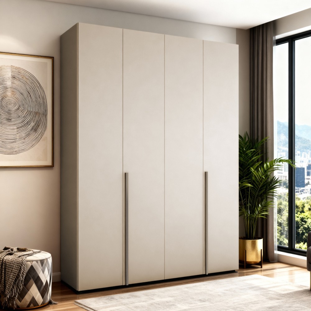 Armadio Modular 4 ante battenti colore cashmere Armadio Modular 4 ante battenti colore cashmere