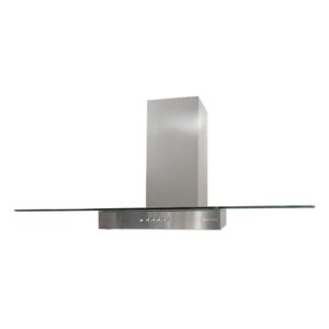 Barriviera Cappa Diamante 90 cm. 3 livelli di velocità piano in vetro classe C