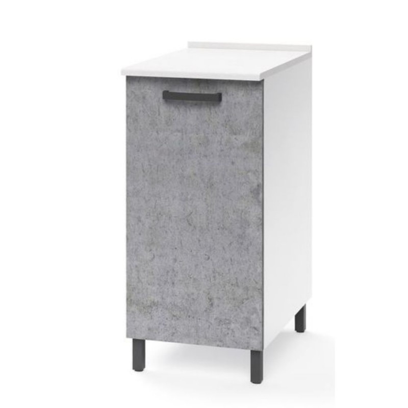 Base cucina con anta 30x50x85H cemento Base cucina con anta 30x50x85H cemento