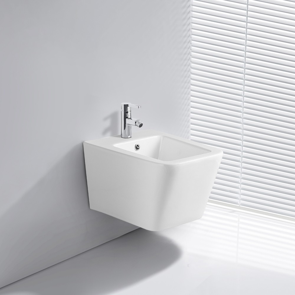 Bidet sospeso YJ-1383 51.5x33x36 cm. bianco lucido Bidet sospeso YJ-1383 51.5x33x36 cm. bianco lucido