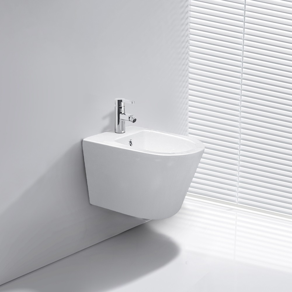 Bidet sospeso YJ-1385 49x36.5x32 cm. bianco lucido Bidet sospeso YJ-1385 49x36.5x32 cm. bianco lucido
