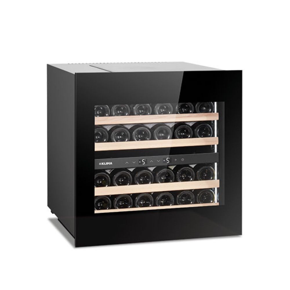 Cantinetta incasso ventilato DW242THK apertura push&pull ammortizzato 24 bottiglie nero classe F Cantinetta incasso ventilato DW242THK apertura push&pull ammortizzato 24 bottiglie nero classe F
