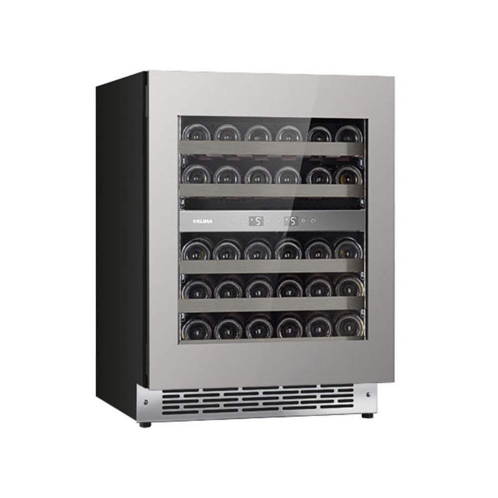 Cantinetta incasso ventilato DW362THX colore inox 36 bottiglie doppia zona di temperatura classe F Cantinetta incasso ventilato DW362THX colore inox 36 bottiglie doppia zona di temperatura classe F