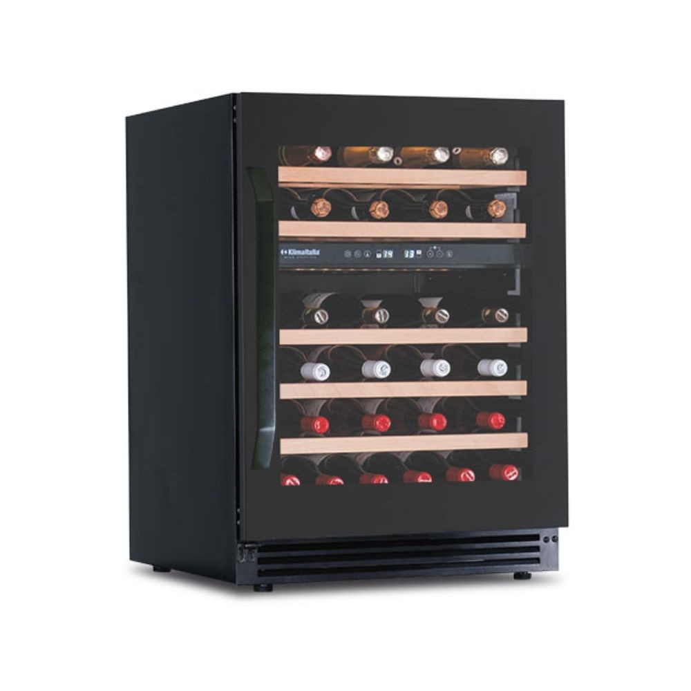 Cantinetta incasso ventilato DW46G2T con maglia esterna 46 bottiglie nero classe G Cantinetta incasso ventilato DW46G2T con maglia esterna 46 bottiglie nero classe G