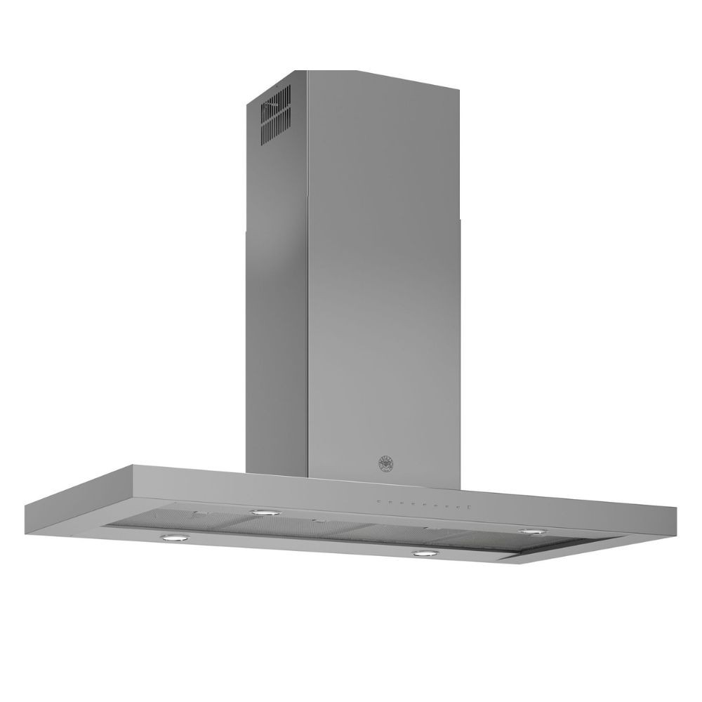 Cappa ad isola Bertazzoni KTI120PRO1XA 120 cm. un motore a tre velocità inox classe A Cappa ad isola Bertazzoni KTI120PRO1XA 120 cm. un motore a tre velocità inox classe A