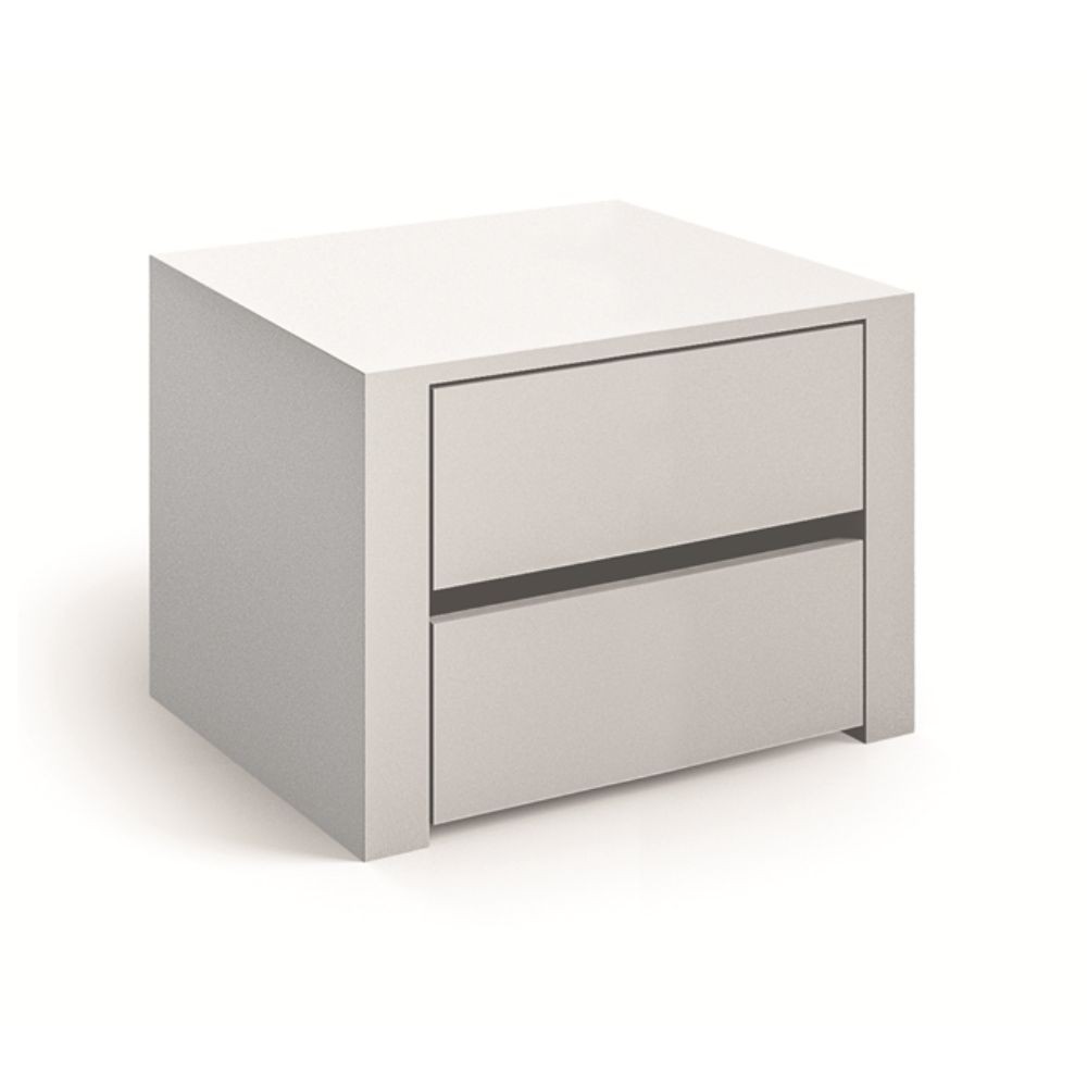 Cassettiera interna Alice 450 con lati finiti 2 cassetti colore bianco Cassettiera interna Alice 450 con lati finiti 2 cassetti colore bianco