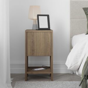 Comodino Ema hitit noce con anta ribalta 30x30x55h