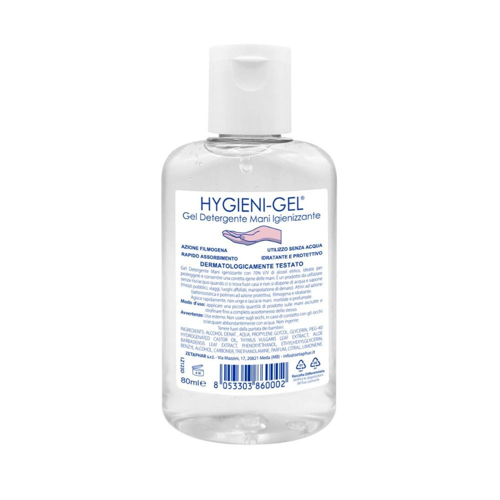 Confezione 12 pezzi gel igienizzante mani Hygieni-Gel 500 ml Confezione 12 pezzi gel igienizzante mani Hygieni-Gel 500 ml