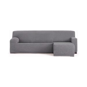 Copridivano Troya elastico penisola destra grigio bracciolo corto 250/310