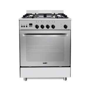 Cucina Stromboli 60x60 cm. con forno a gas e grill elettrico inox classe A Samet