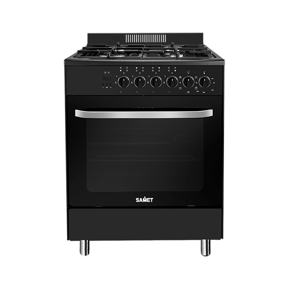 Cucina Stromboli 60x60 cm. con forno multifunzione e grill elettrico colore nero classe A Samet Cucina Stromboli 60x60 cm. con forno multifunzione e grill elettrico colore nero classe A Samet