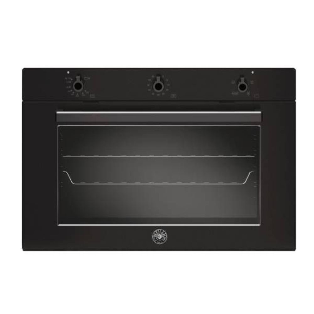 Forno da incasso 90 cm ventilato gas con grill Bertazzoni F905PROGKN nero carbonio Forno da incasso 90 cm ventilato gas con grill Bertazzoni F905PROGKN nero carbonio