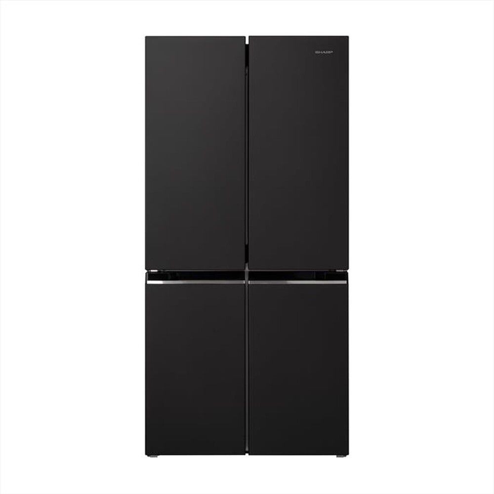 Frigorifero side by side Sharp SJNFA15IMXBE 488L no frost colore nero classe E Frigorifero side by side Sharp SJNFA15IMXBE 488L no frost colore nero classe E