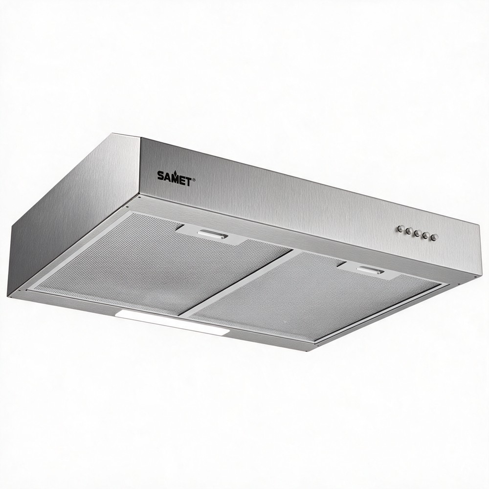 Gruppo cappa Samet sottopensile motore singolo 60 cm. 3 livelli Tornado6025 inox classe D Gruppo cappa Samet sottopensile motore singolo 60 cm. 3 livelli Tornado6025 inox classe D