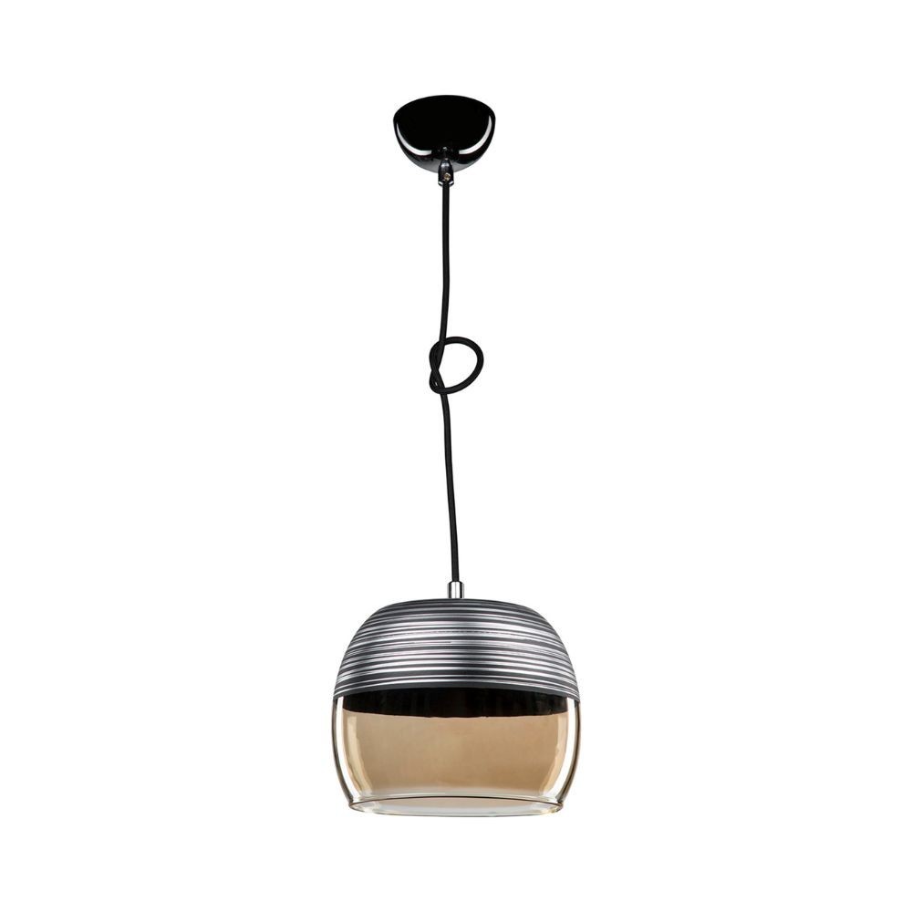 Lampada a sospensione Punto ASZ0857 diffusore bicchiere rovesciato nero Lampada a sospensione Punto ASZ0857 diffusore bicchiere rovesciato nero