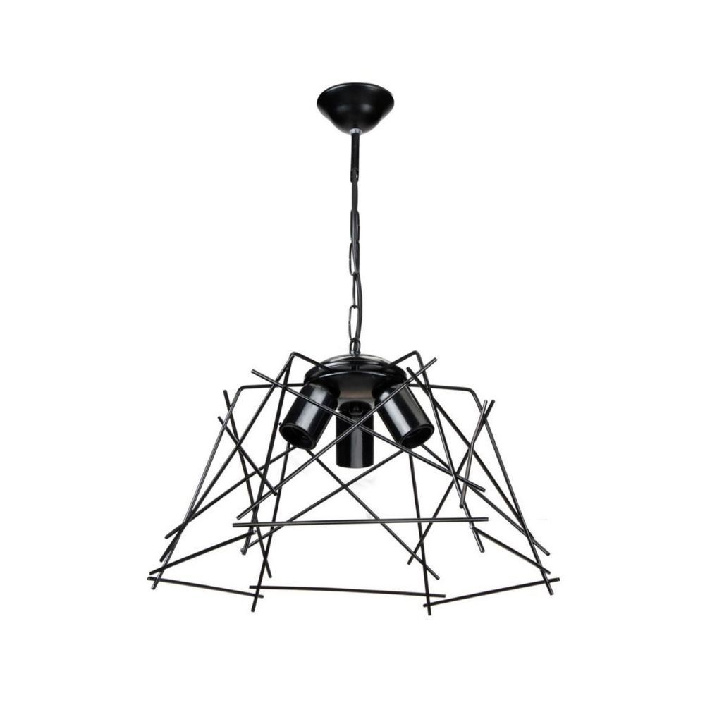 Lampada a sospensione Tena MDL3854 luci in metallo nero asimmetrico Lampada a sospensione Tena MDL3854 luci in metallo nero asimmetrico