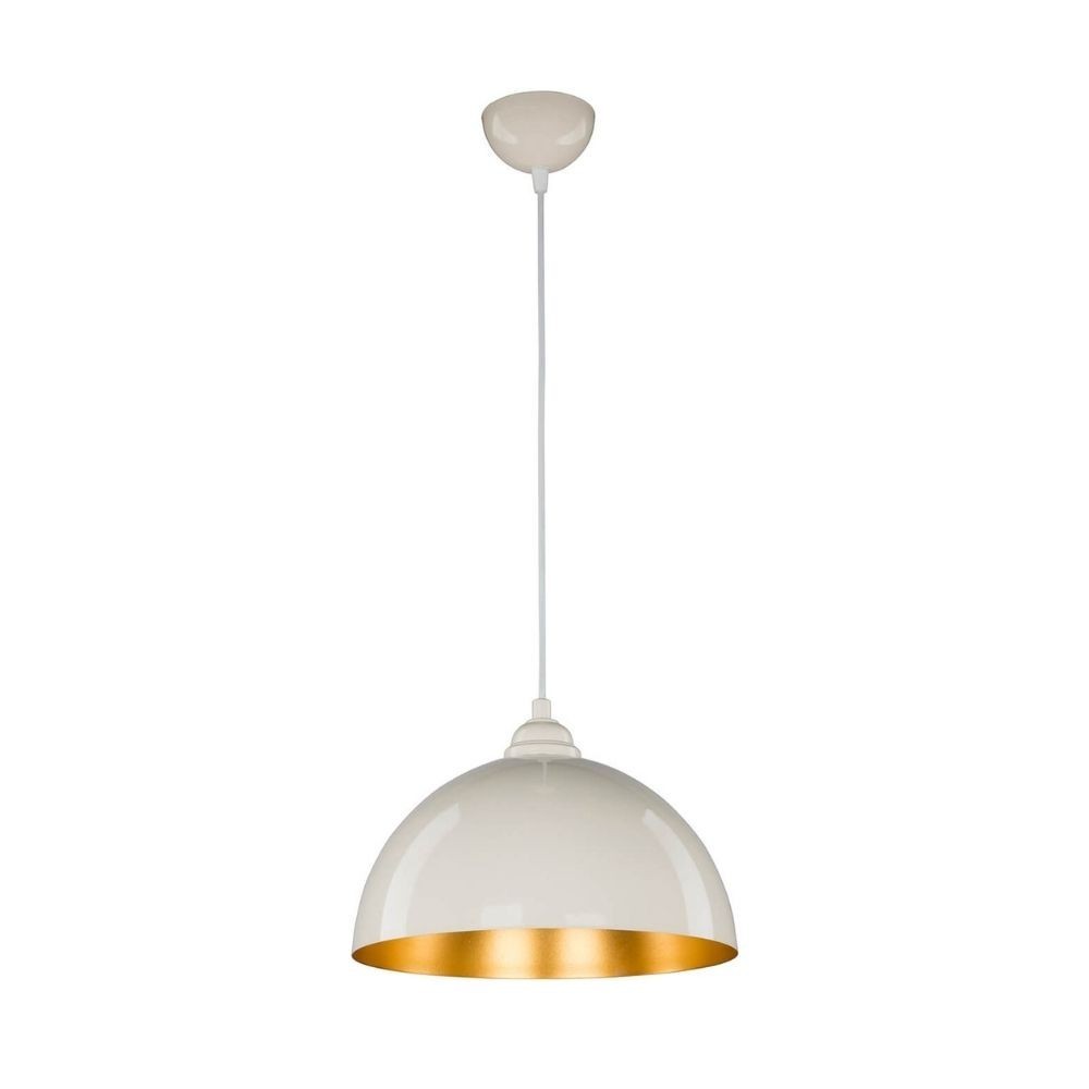 Lampada a sospensione Topak ASZ0948 in metallo bianco Lampada a sospensione Topak ASZ0948 in metallo bianco