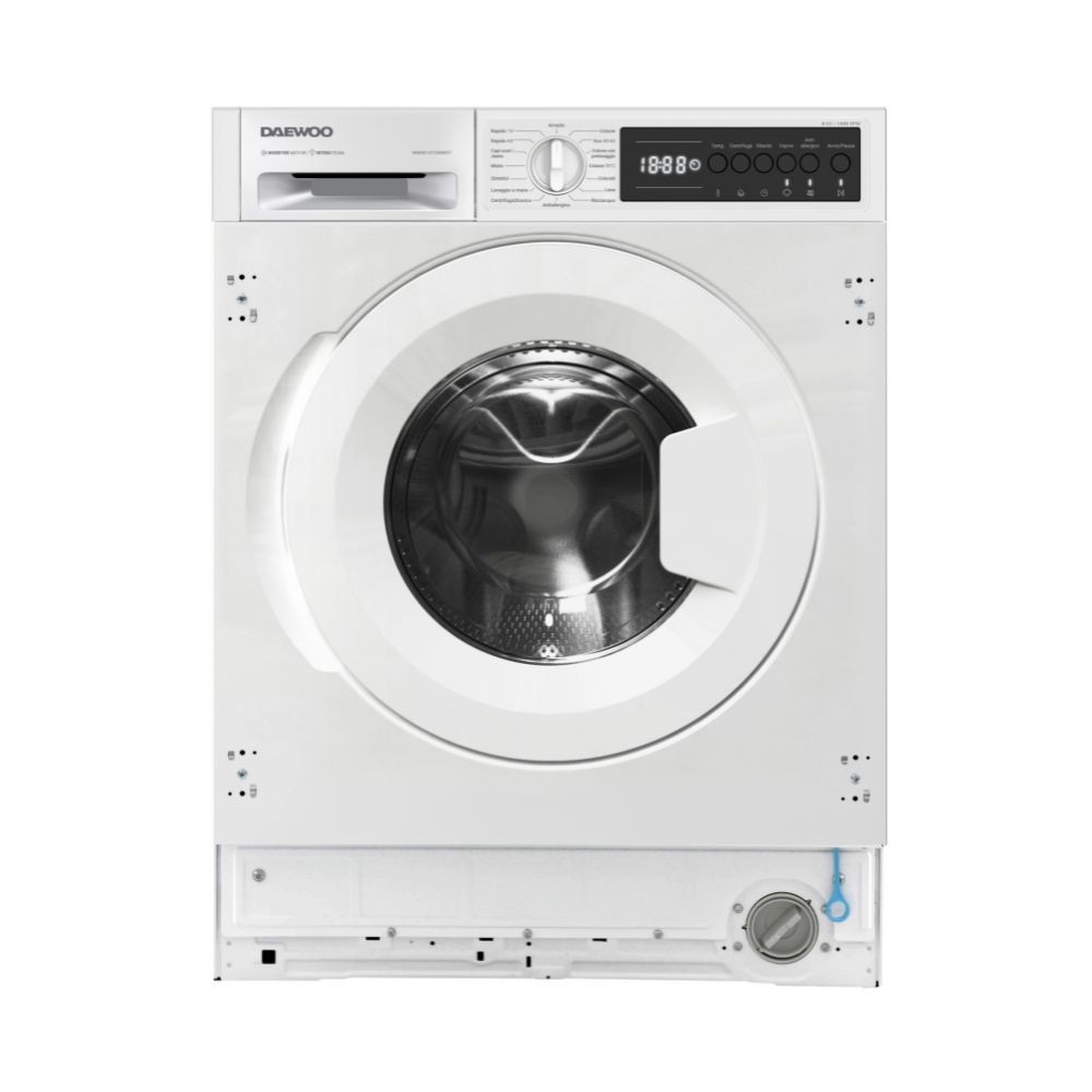 Lavatrice da incasso Daewoo WMIC84XWB1IT 1400 giri 8 kg. bianco classe B Lavatrice da incasso Daewoo WMIC84XWB1IT 1400 giri 8 kg. bianco classe B