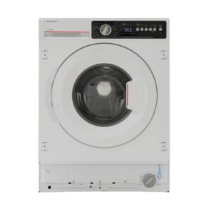 Lavatrice integrata Sharp ES-NIB814BWNA-IT 8 kg 1400 RPM classe A con tecnologia a vapore