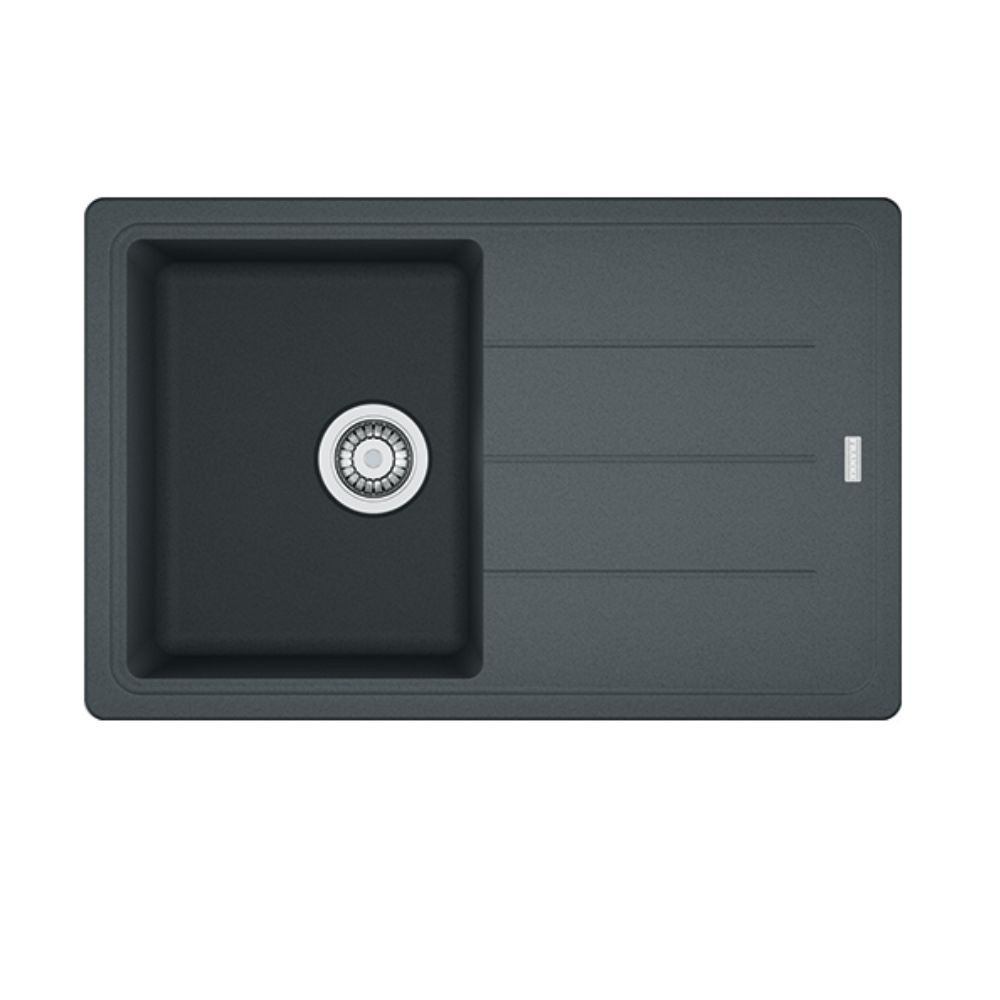 Lavello 1 vasca con gocciolatoio reversibile Franke BFG 611 78x50 cm. in fragranite grafite Lavello 1 vasca con gocciolatoio reversibile Franke BFG 611 78x50 cm. in fragranite grafite
