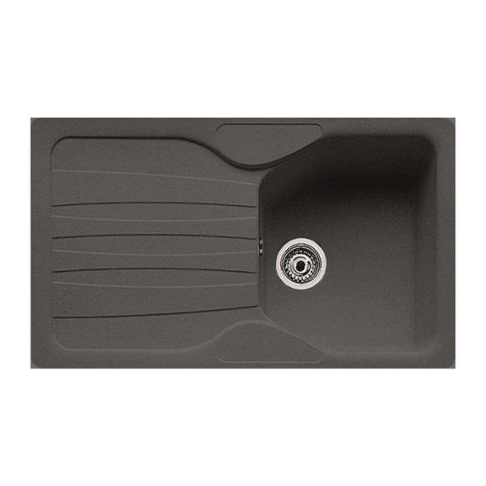 Lavello 1 vasca con gocciolatoio reversibile Franke CUG 611 in fragranite grafite Lavello 1 vasca con gocciolatoio reversibile Franke CUG 611 in fragranite grafite