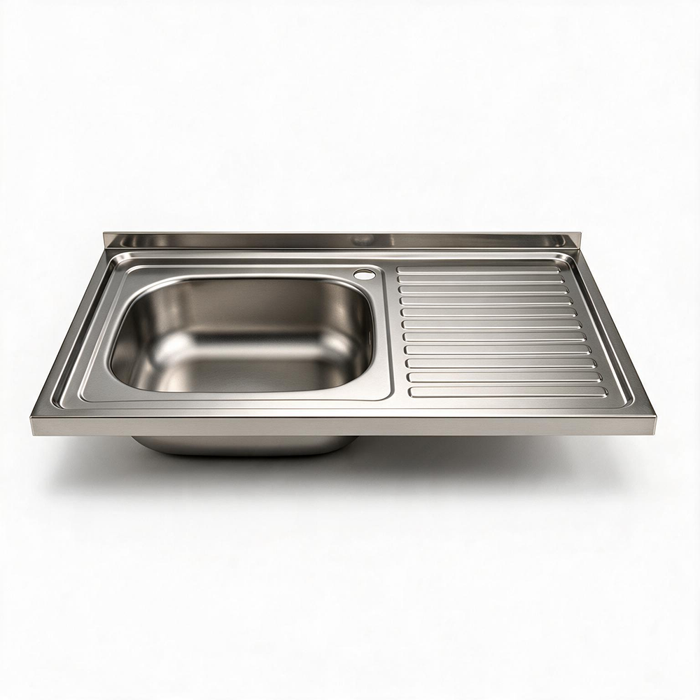 Lavello appoggio 80x50 SA216 1 vasca e gocciolatoio destro Lavello appoggio 80x50 SA216 1 vasca e gocciolatoio destro
