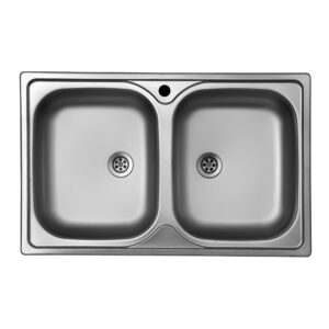 Lavello 79x50 Classic 170 incasso doppia vasca