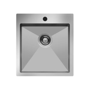 Lavello da incasso SA310401 1 vasca 45x50.5 cm inox