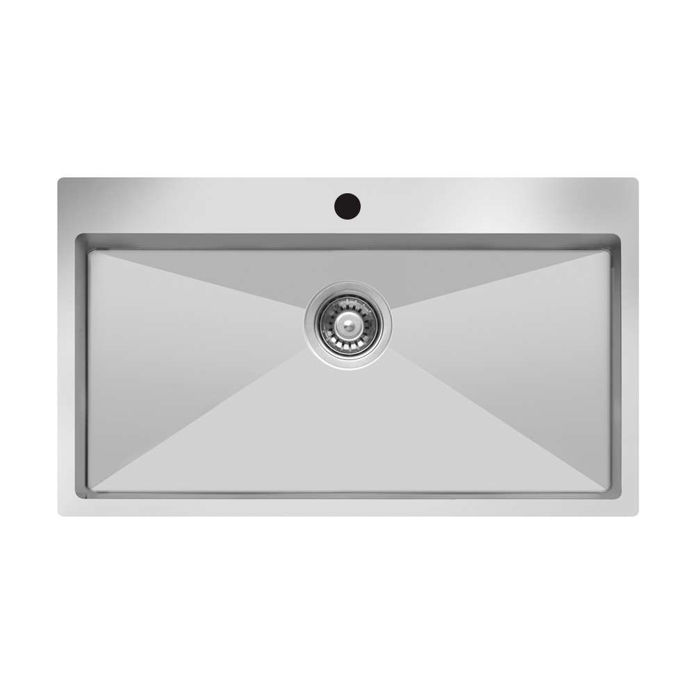 Lavello da incasso SA3104071 1 vasca 76x50.5 cm inox Lavello da incasso SA3104071 1 vasca 76x50.5 cm inox