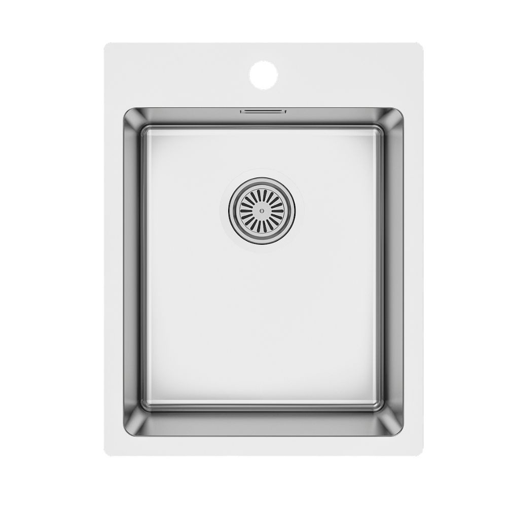 Lavello da incasso SA349 1 vasca 39x50.5 cm. inox Lavello da incasso SA349 1 vasca 39x50.5 cm. inox