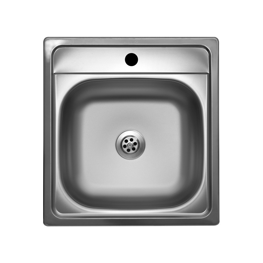Lavello da incasso Samet monostampo SA179 1 vasca inox 41x44 cm. Lavello da incasso Samet monostampo SA179 1 vasca inox 41x44 cm.