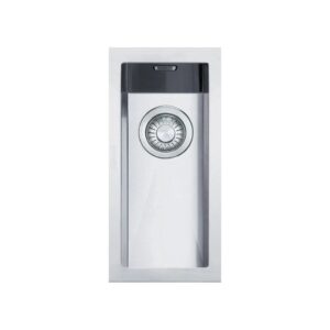 Lavello monovasca Franke Planar PEX110-16 sottotop inox satinato 44x20 cm.