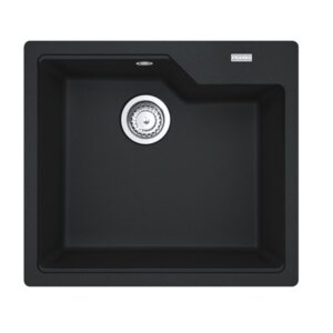 Lavello monovasca Franke Urban UBG 610-56 in fragranite nero 56x50 cm.