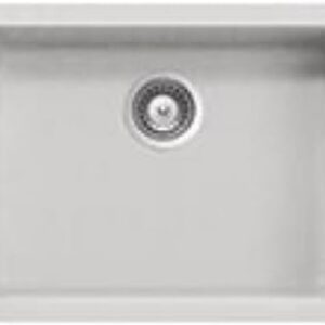 Lavello monovasca Smeg VST50AL 50 cm sottotop sintetico alluminio