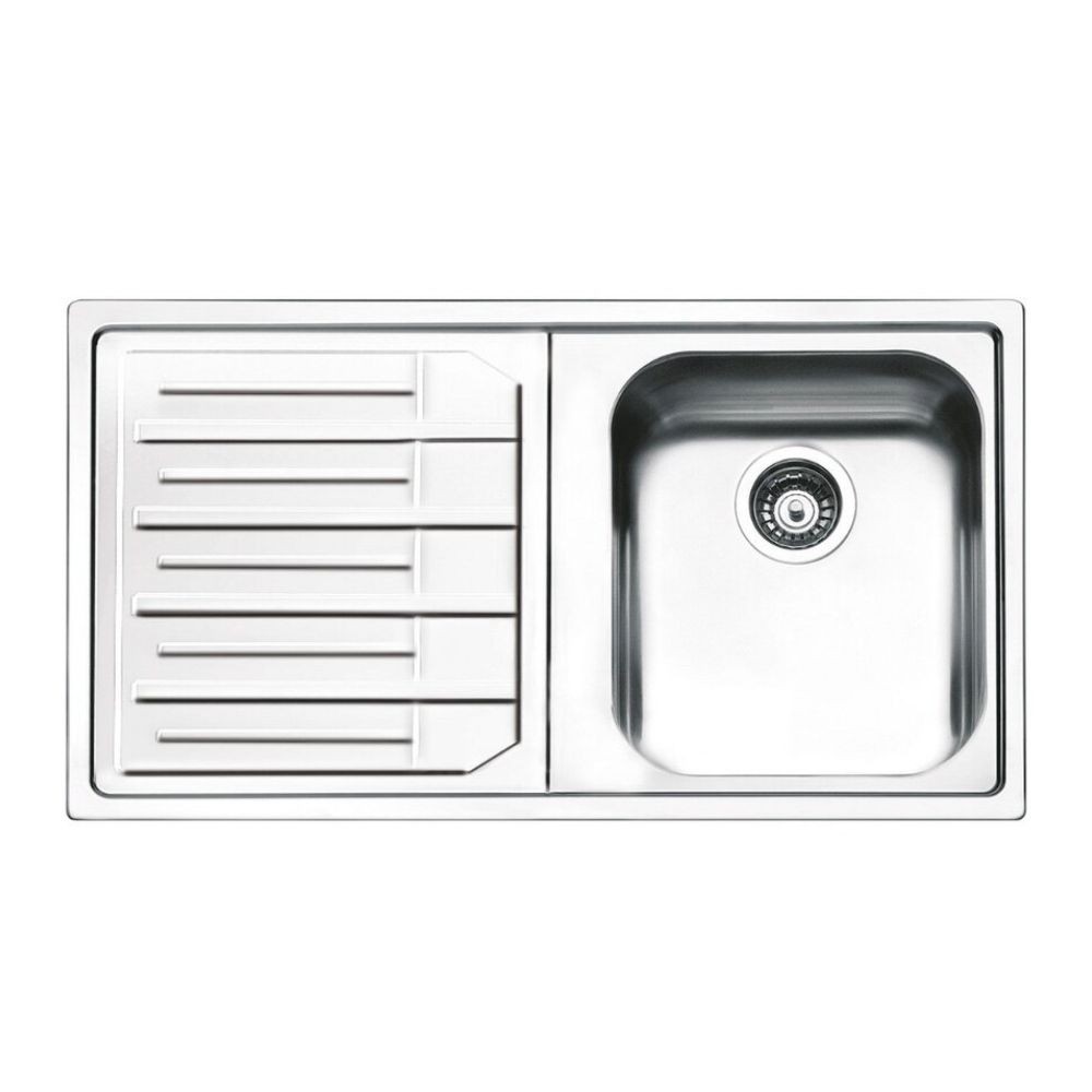 Lavello Smeg LP861S2 inox 1 vasca con gocciolatoio sinistro 86x50 cm. Lavello Smeg LP861S2 inox 1 vasca con gocciolatoio sinistro 86x50 cm.