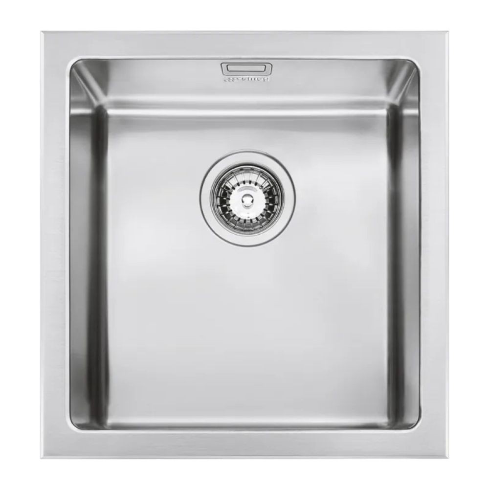Lavello Smeg VQR40 una vasca 40x50 cm semifilo inox Lavello Smeg VQR40 una vasca 40x50 cm semifilo inox