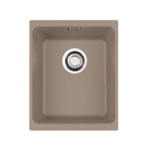 Lavello una vasca Franke KBG11034 sottotop 34x40 in fragranite Oyster
