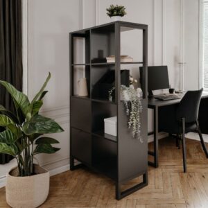 Libreria a giorno Sumatra20A antracite bifacciale