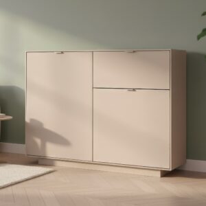 Madia Sivas 01A con 1 cassetto e 2 ante colore cashmere
