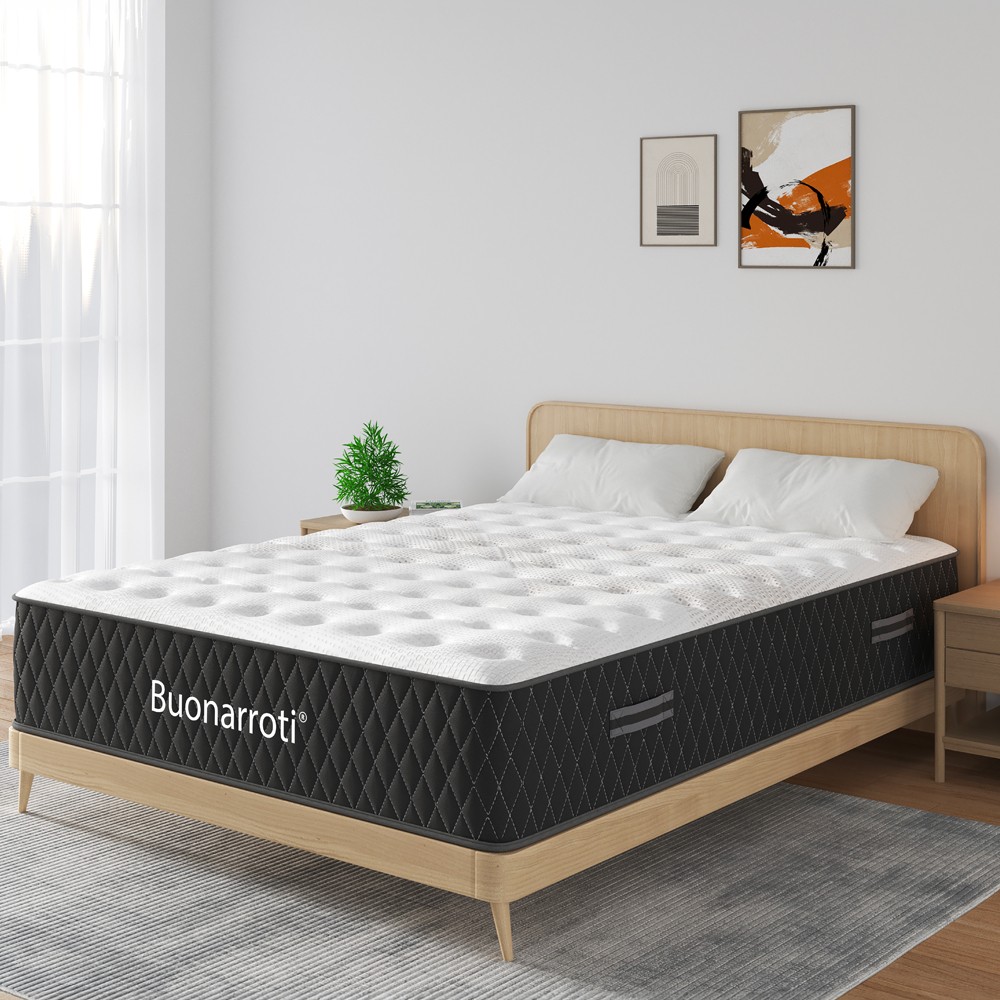 Materasso matrimoniale Aquila in schiuma multistrato e molle insacchettate 160x190x33 H cm. Materasso matrimoniale Aquila in schiuma multistrato e molle insacchettate 160x190x33 H cm.
