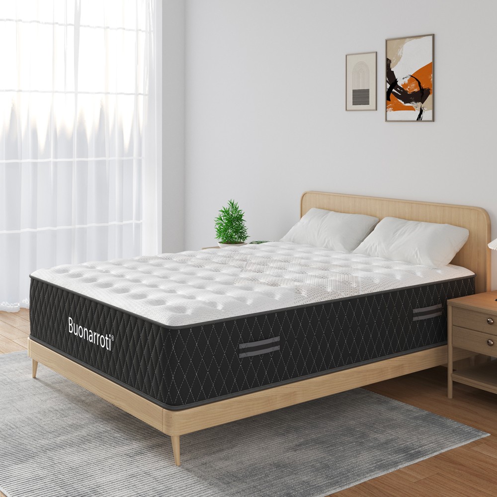 Materasso una piazza e mezza Aquila in schiuma multistrato e molle insacchettate 120x190x33 H cm. Materasso una piazza e mezza Aquila in schiuma multistrato e molle insacchettate 120x190x33 H cm.