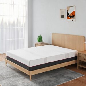 Materasso una piazza e mezza Olmio memory foam 120x190x25h tessuto antibatterico sfoderabile