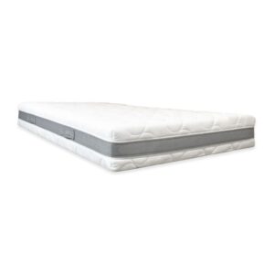 Materasso una piazza e mezza Supermemory25 con strato in memory foam 120x190x H 23cm. sfoderabile
