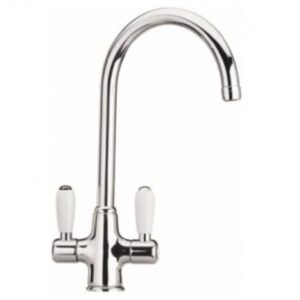 Rubinetto da cucina Paini 84CR544 cromato comandi ceramica