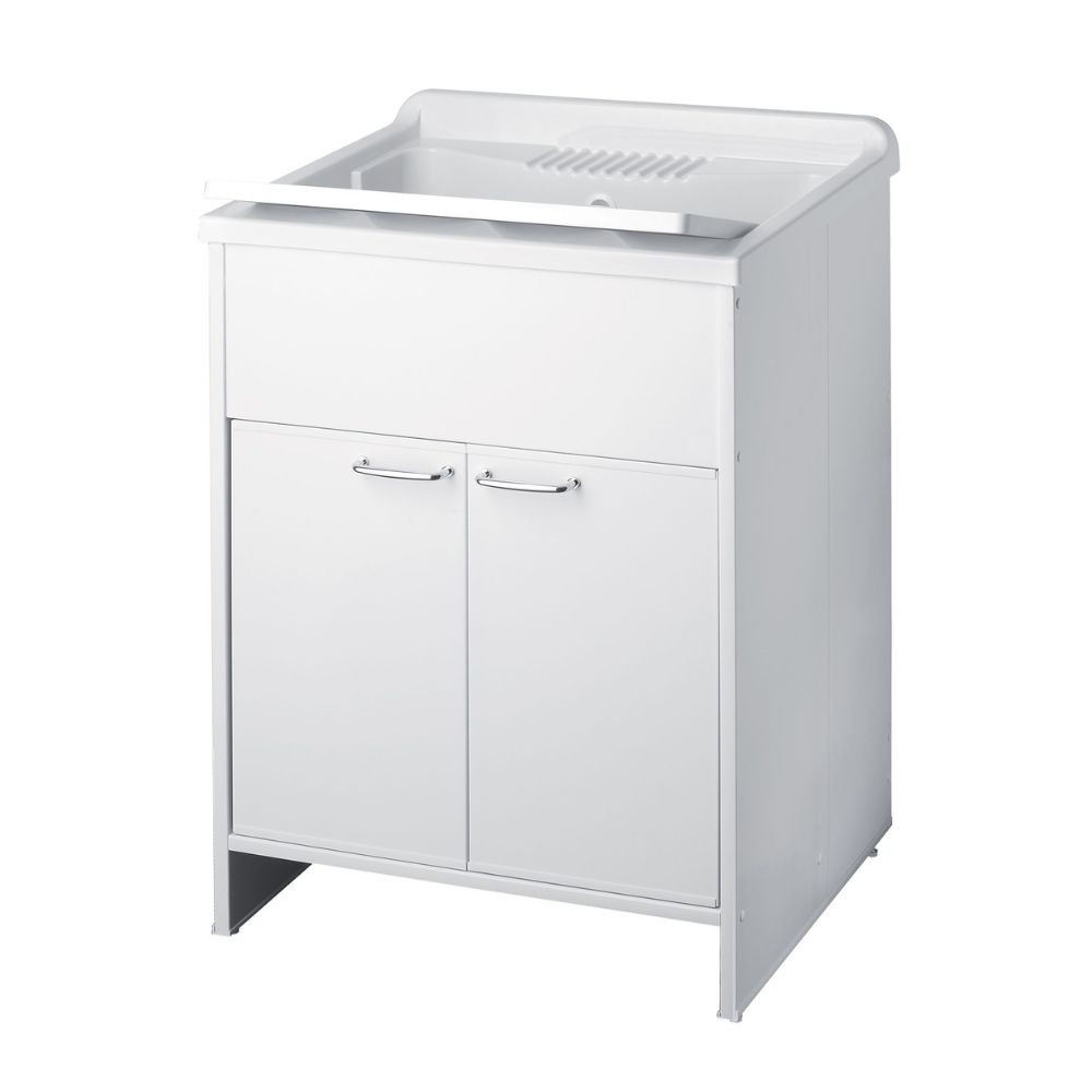 Mobile lavatoio Garden 60x60 cm 2 ante colore bianco Mobile lavatoio Garden 60x60 cm 2 ante colore bianco