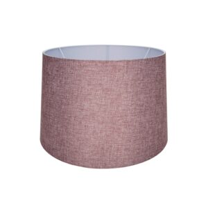 Paralume Deco MDL3012 in PVC effetto tessuto rosa