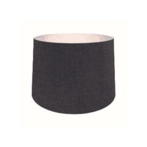 Paralume Deco MDL3566 in PVC effetto tessuto nero